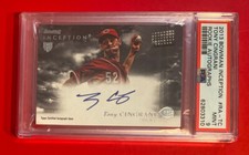 2013 Bowman Inception Tony Cingrani Rookie Card Auto RC #RA-TC PSA 9 Signed Reds