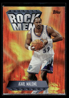 1998 Topps #SB16 Karl Malone Rock Men Season's Best Mint+ New