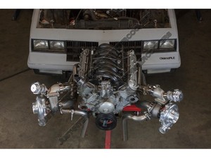 Cxracing T4 Twin Turbo Header Manifold For Gm G Body Ls1 Ls Monte