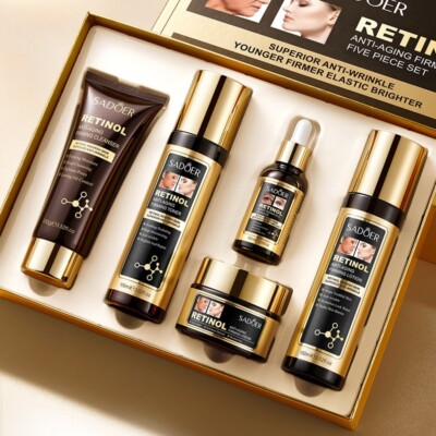 Retinol Essenz Öl Hautpflege Pflegend Feuchtigkeitsspendend Anti Falten Bio Glatt