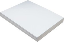 4x100 Pacon Heavyweight Tagboard, 9 x 12 Inches, White, 400 Sheets 5211 