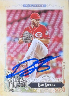 2017 Topps Gypsy Queen #109 Dan Straily Cincinnati Reds AUTO SIGNED