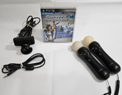 Sports Champions Bundle with two Move Controllers