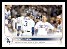 2022 Topps #238 Moving On! Card Los Angeles Dodgers
