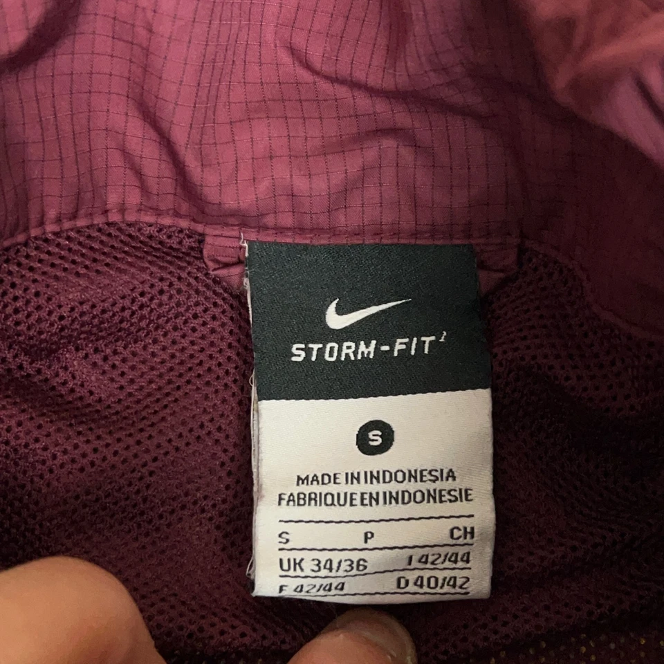 Minnesota Gophers Womens Jacket Small Maroon Gold Rain Storm 1/4 Zip Sports NCAA - Image 3 of 4