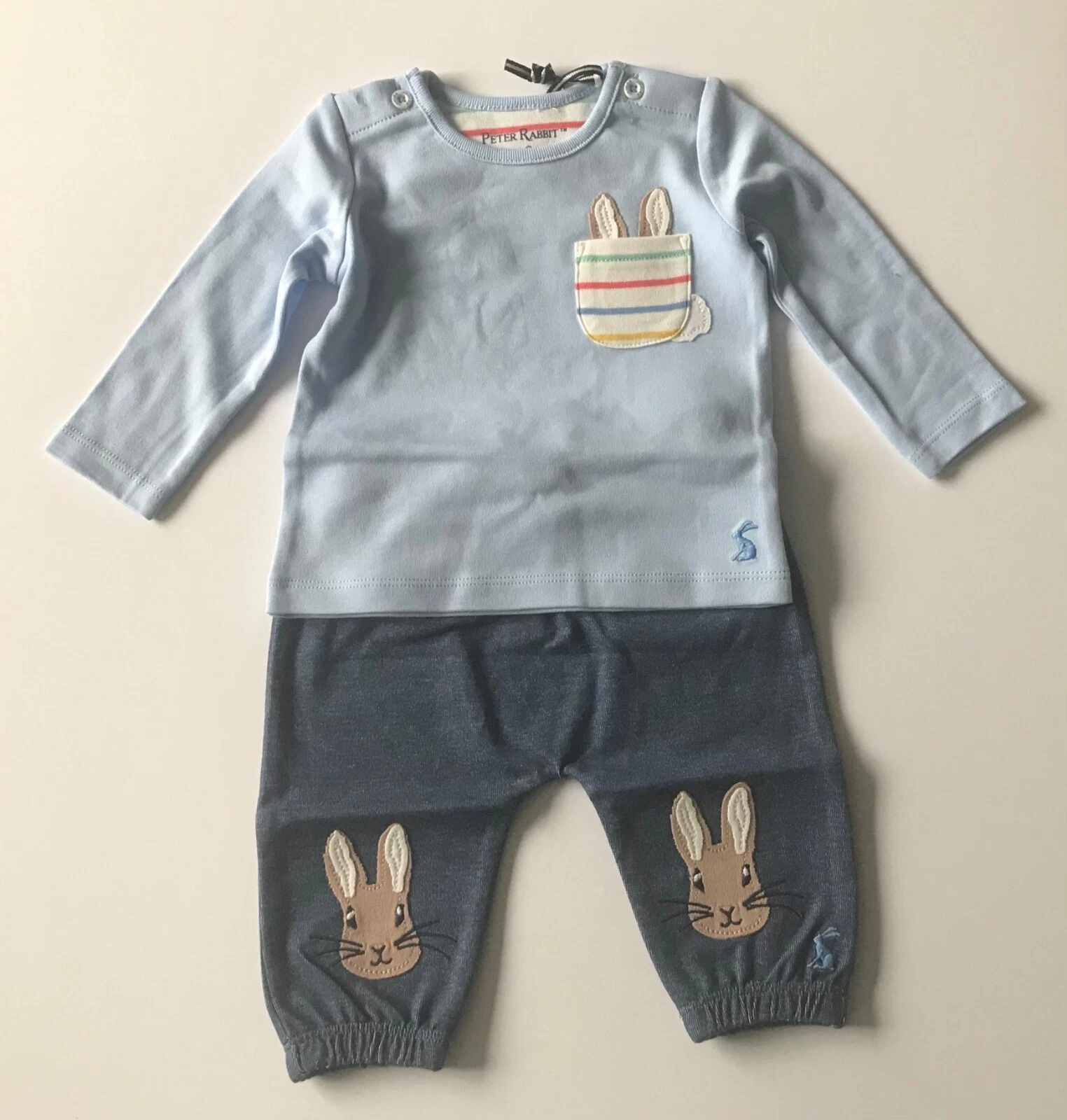 Joules Baby Peter Rabbit Benjamin Organically Grown Cotton Set *BNWT*