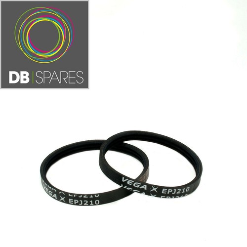 2 Black & Decker KW712 Planer Drive Belts 59600800 Rubber Grooved Vega