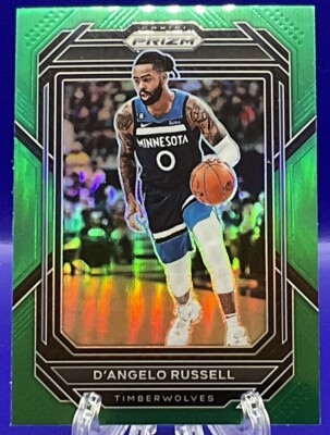 2022-23 Panini Prizm - D'Angelo Russell #43 Green Prizm