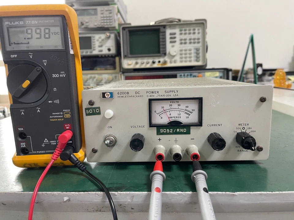 HP Agilent 6200B DC Power Supply 0-40V 0-0.75A or 0-20V 0-1.5A - Image 3 of 4