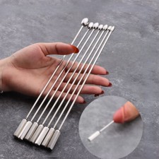 227mm Stainless Steel Male Plug Male Tube Urethral Stretching Dilator Plug