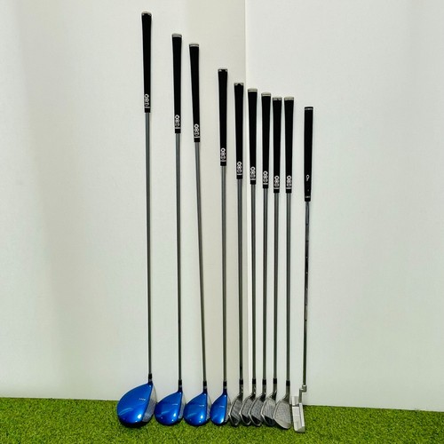 Women Mizuno Zephyr Full Set 1w 4w 7w 5ut Iron 789PS 10Culbs RH Golf Ladis - Picture 14 of 24