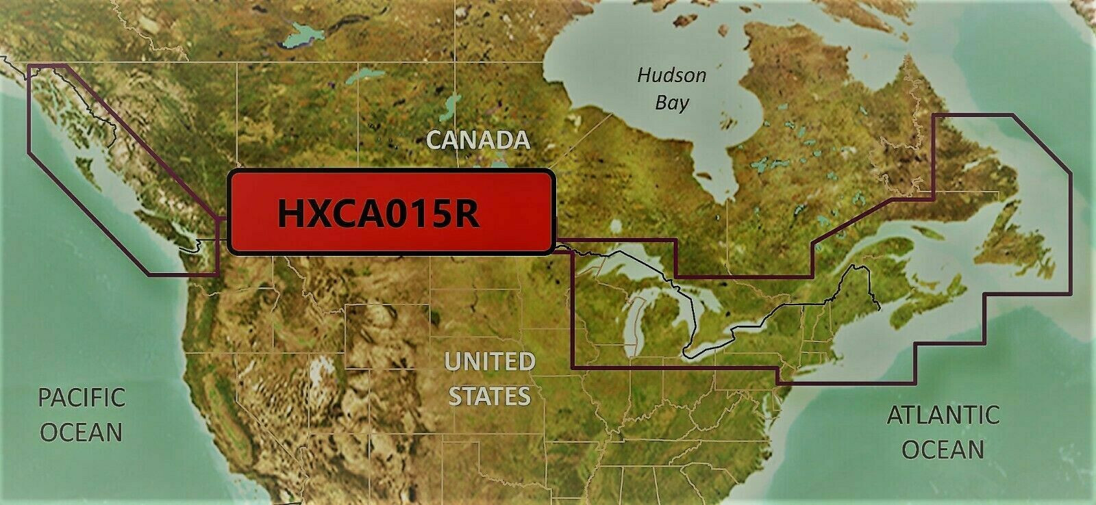 HXCA015R / HCA015R BlueChart G2 Canada MARINE GPS MAP micro SD/SD FOR GARMIN GPS