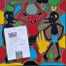 George Lilanga ( Kikwetu ( Tanzania ) 1934 - Dar El Salaam 2005 ). "Ninakokwenda