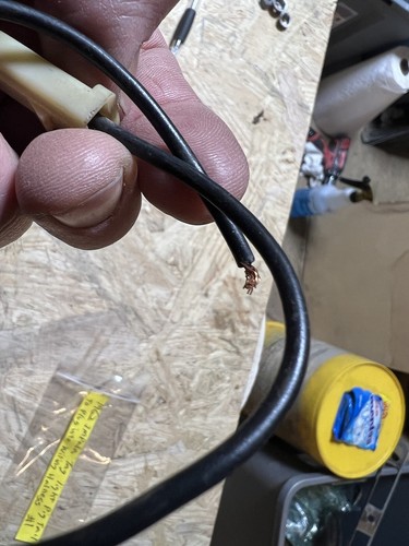 1962 Impala Tag Light Wiring Pigtail #1 - Picture 3 of 4
