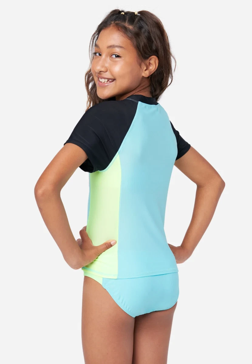 JUSTICE Girl Swimsuit Rash Guard Swim Shirt Tankini Bikini 12 14 16 18 PLUS Size