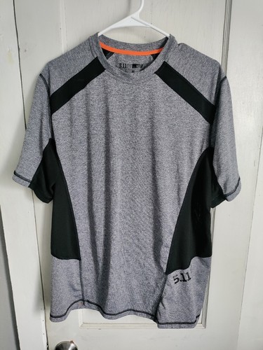 5.11 T-Shirt Men's Size XL Gray Five Eleven Tactical