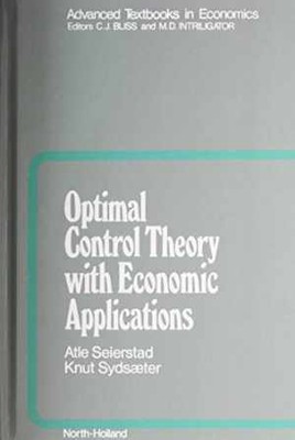 Optimal Control Theory with - Hardcover, by Seierstad A.; Sydsæter - Good