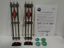 2 LIONEL #6-5149 0-27 UNCOUPLING TRACKS WITH CONTROLLERS, WIRE & INSTRUCTIONS