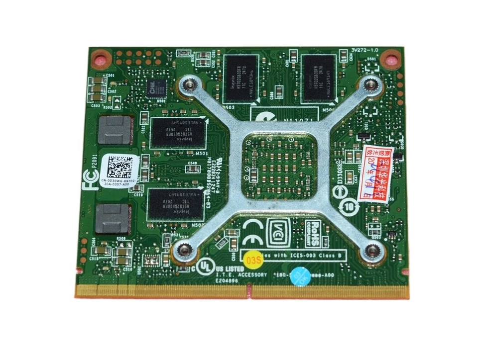 DELL Precision M4700 M6700 Nvidia Quadro K2000M 2GB Video Graphics Card 0KKVMC - Image 3 of 4