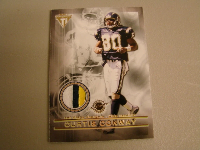 2001 Private Stock Titanium # 117 Doug Flutie & Conway Dual Jersey Card box 8 - Image 2 of 2
