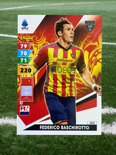 PANINI ADRENALYN XL 2024-25 CARD N.202 FEDERICO BASCHIROTTO LECCE SERIE A