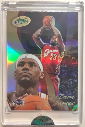 LeBron James #33 2004 eTopps card