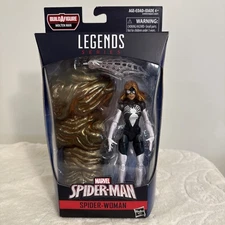 Marvel Legends Spider-woman Julia Carpenter Molten Man BAF