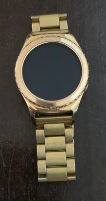 Samsung Galaxy Gear S2 40MM Gold Case Gold Band 