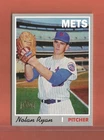 Nolan Ryan Mets 2012 Topps Archives Commemorative 1970 Baseball  Card