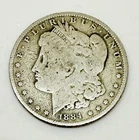 1884-P Morgan Silver Dollar 90% Silver Coin