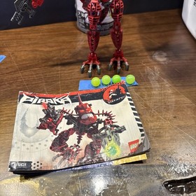 Lego Bionicle Hakann 8901 Complete All 💯 Guaranteed Canister Manual No Missing