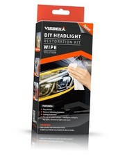Auto Vehicle Headlight Restoration Kit, DIY Car Care Electric WIPE SOLUTION