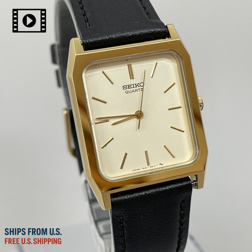 [N.MINT] Vintage 1985 SEIKO Chariot 7431-5370 26mm Watch Qz Men's -Ships from US