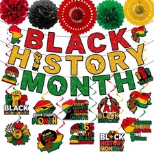 Black History Month Decorations, Black History Month Classroom Decorations in...