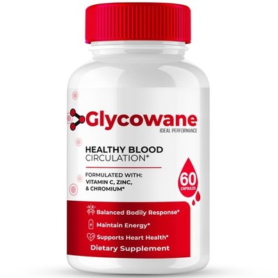 Glycowane Blood Sugar Support Metabolic Health Supplement - 60 Capsules