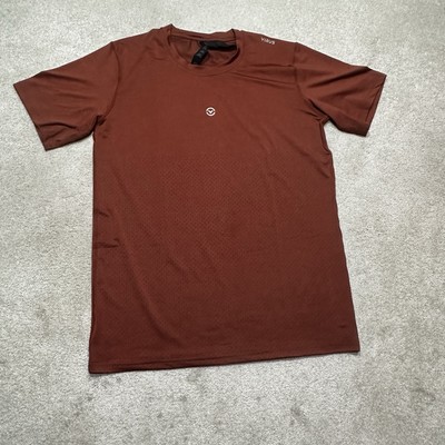 NWOT Virus Drift Short Sleeve T Shirt Mens Medium Orange Rust A1