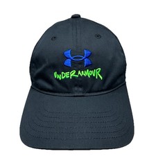 Under Armour Youth Black Hat Cap Polyester Kids Athletic Headwear