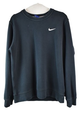 Nike Herren Club Fleece Crewneck Sweatshirt Pullover Logo Gr. M Blau Sport
