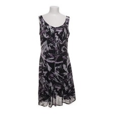 Cashmere, Kleid, Größe: 44, Schwarz/Lila/Weiß/Mehrfarbig, Blumen, Damen #4An