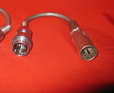 Microphone Adapter For EV 664/Shure 545 4-Pin 91MC4M  Others to 3-Pin XLR male