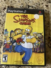 The Simpsons Game PlayStation 2 PS2 CIB Used Pre Owned 2007