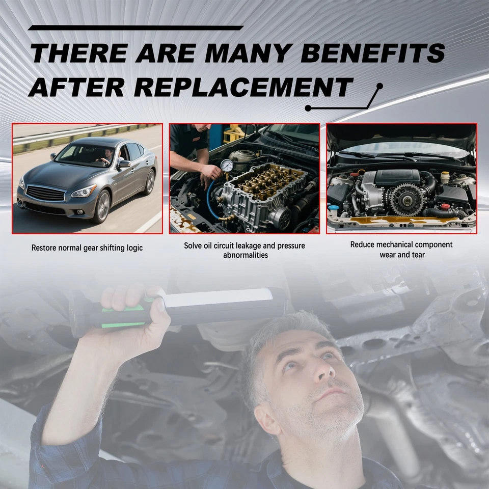 Cuerpo de válvula solenoide de cambio para Cadillac CTS 2014-2019 2008-2011 Lexus IS F AA80E Foto 4 de 4