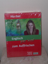 HUEBER Englisch zum Auffrischen Sprachkurs Buch + 4CDs  +  Heft - NEU & OVP!!!