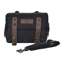 Motorcycle Bag Detachable Canvas Motorcycle Saddlebags Motorbike Side Bags 