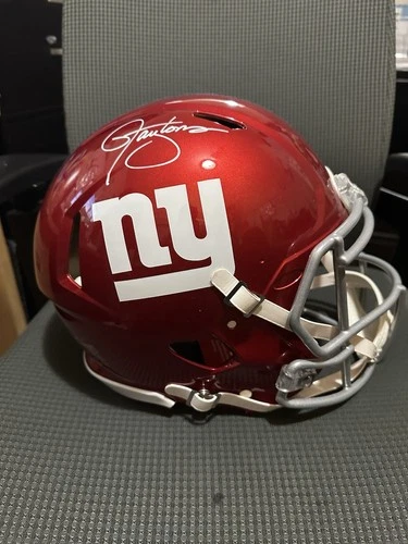 Lawrence Taylor Autographed Full Size Replica NY Giants Flash Helmet