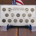 1941 - 1945 P/D/S Choice Mercury Dime 15-Coin Set in Capital Holder