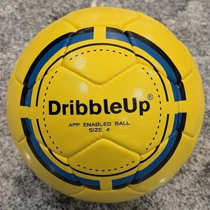 DRIBBLE UP- Size 4- App Enabled Youth Training SMART Soccer Ball(ONLY) Dribbleup
