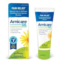 Boiron Arnicare Gel Pain Muscle Relief 2.6 oz Homeopathic Unscented EXP 8/2027
