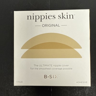 Nippies Skin Original B-SIX Nipple Cover Creme Color Size 1 S/M (3 ) A-C Cups