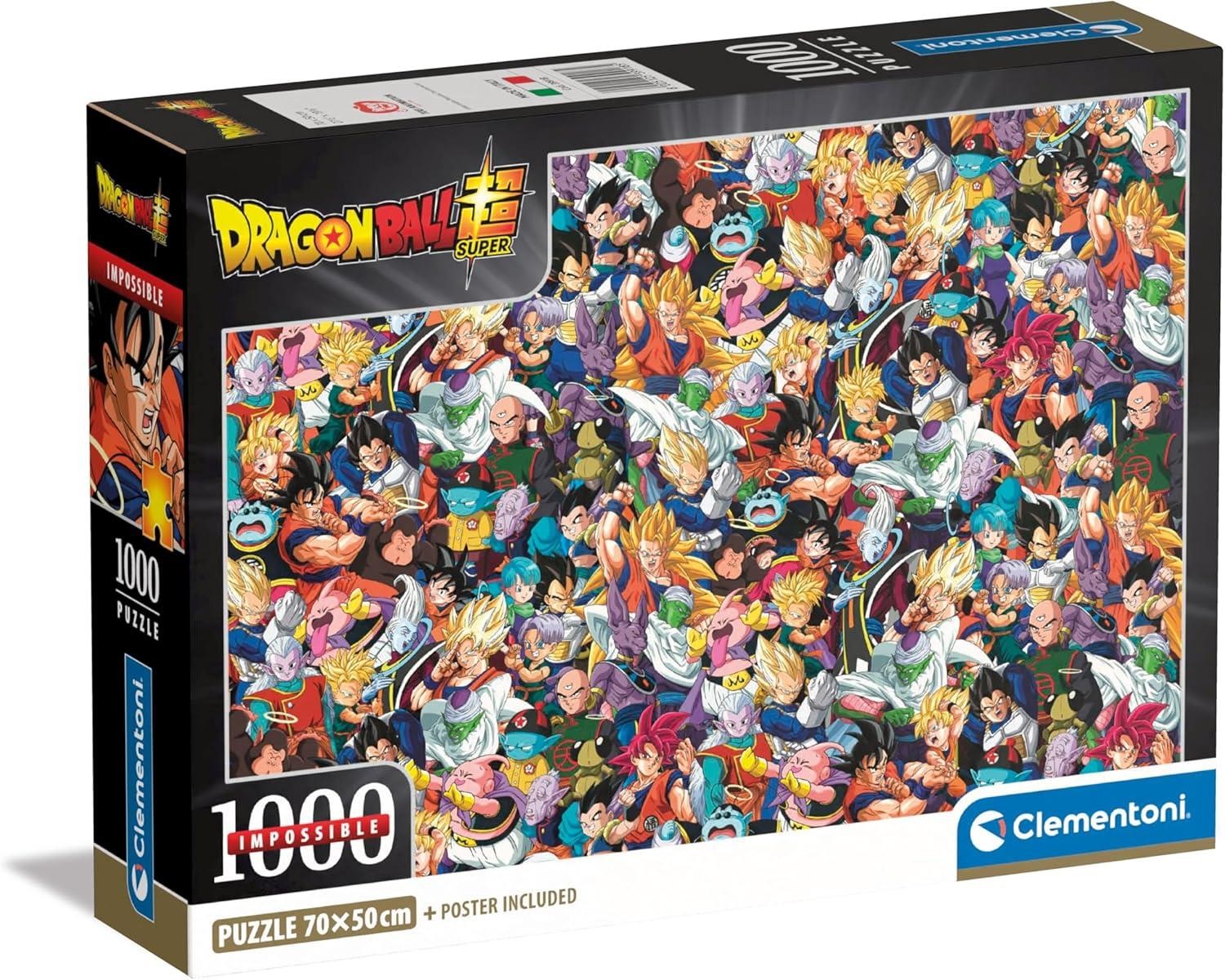 Dragon Ball Super 1000pc Impossible Clementoni Anime Jigsaw Puzzle 39918 - Image 3